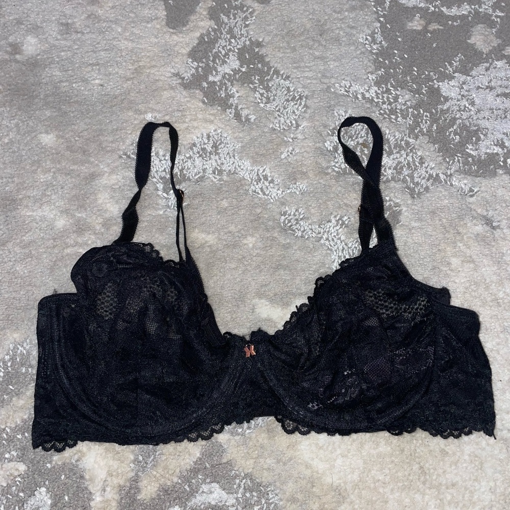 Savage X Fenty Floral Lace Unlined Bra